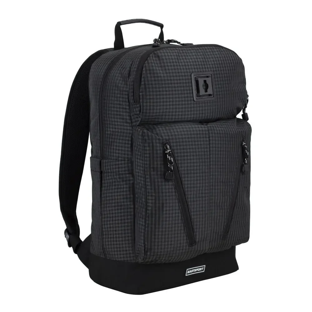 Eastsport Unisex Academic Backpack Dark Plaid